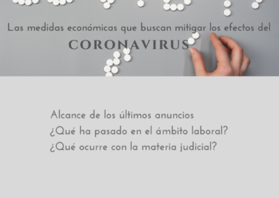 Las medidas económicas que buscan mitigar los efectos del coronavirus